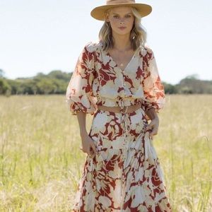 Kivari Zanthe Floral Matching Set